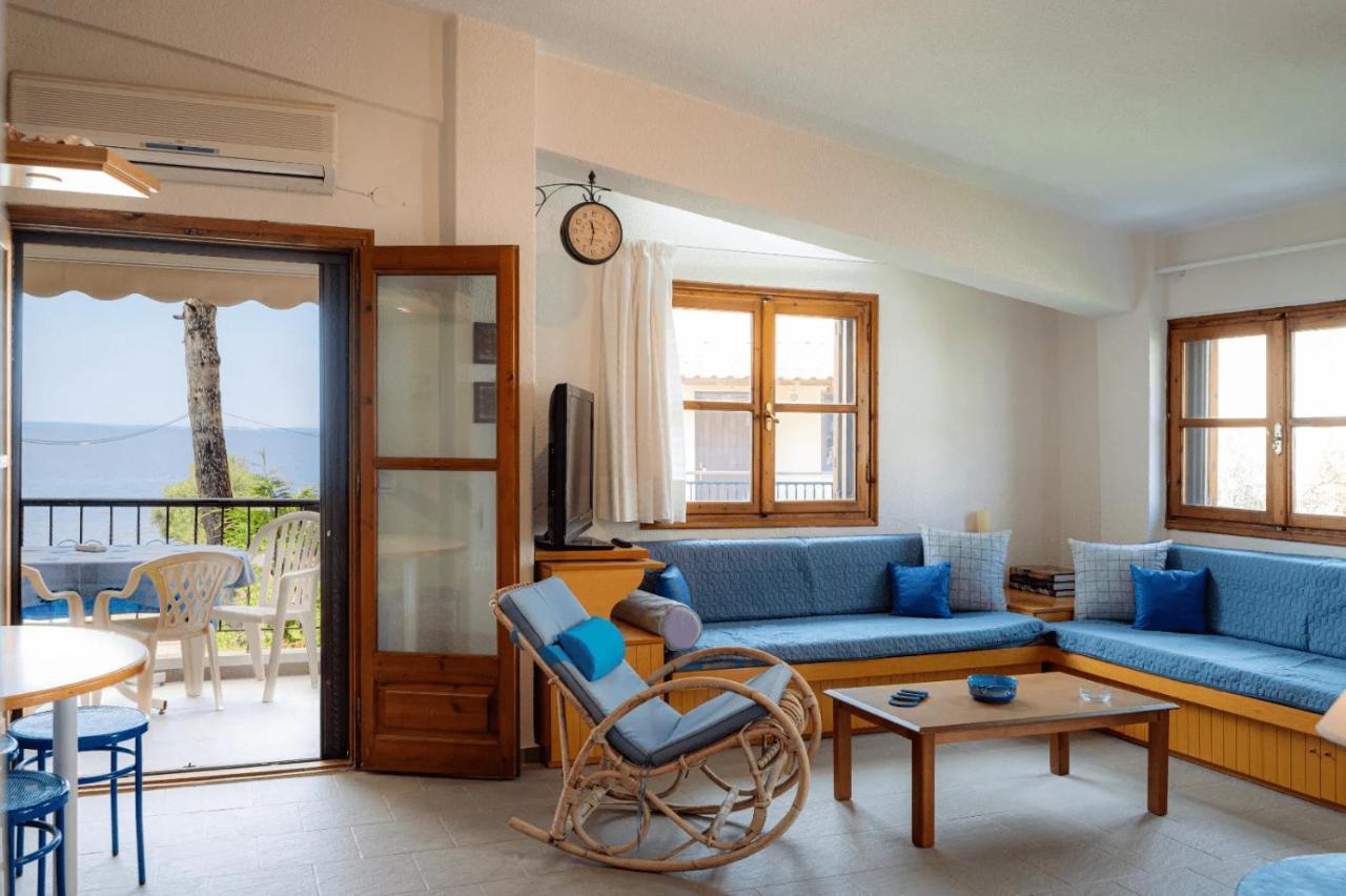 Seahouse With View Apartamento Psakoudia Exterior foto